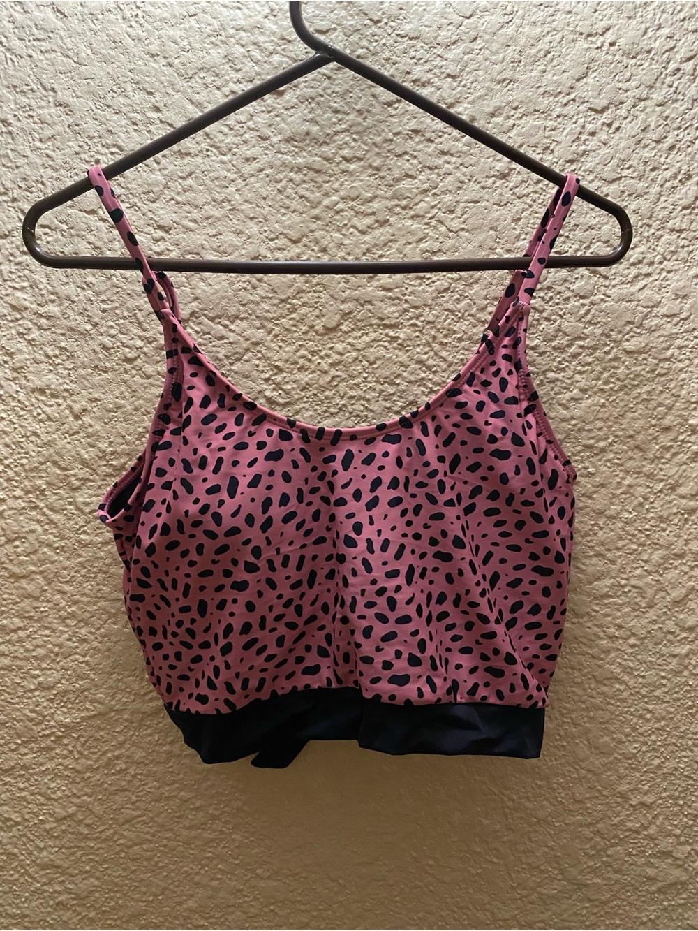 Coral Reef Pink Black Spotted